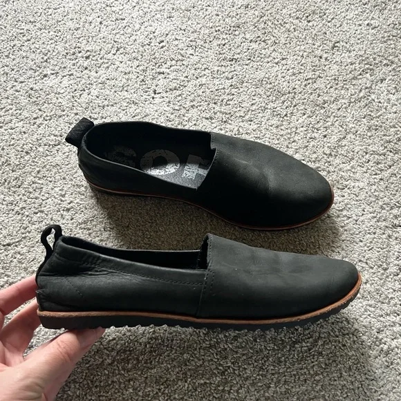 Sorel | Shoes | Sorel Ella Womens Size 8 Black Leather 
